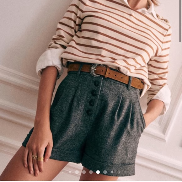 Sezane Pants - NWT Sezane Wallace Shorts